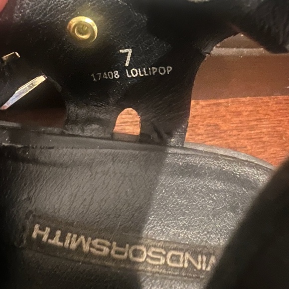 WINDSOR SMITH WOMEN’S LEATHER BLOCK PLATFORM SANDALS, SIZE US 7, BLACK - Picture 14 of 14